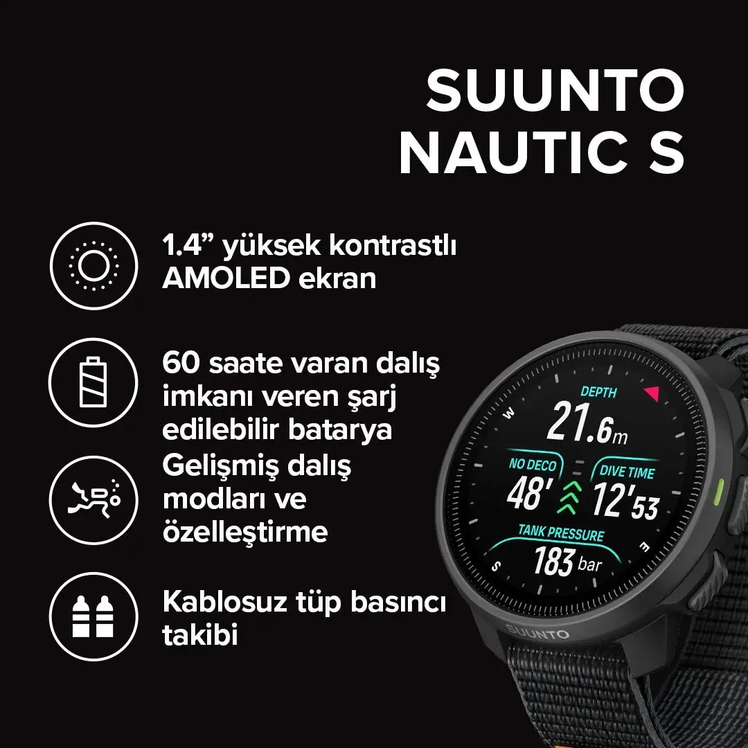 Suunto Nautic Dalış Bilgisayarı