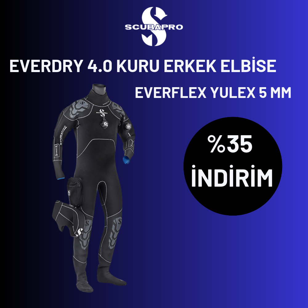 Scubapro Everflex Yulex 5 MM Erkek Dalış Elbisesi