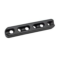 MILLA Mooring Rubber Compens. L268mm for ropeØ18mm, Black