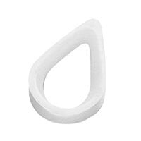 Thimble for Ø18mm Rope, Nylon PA, White