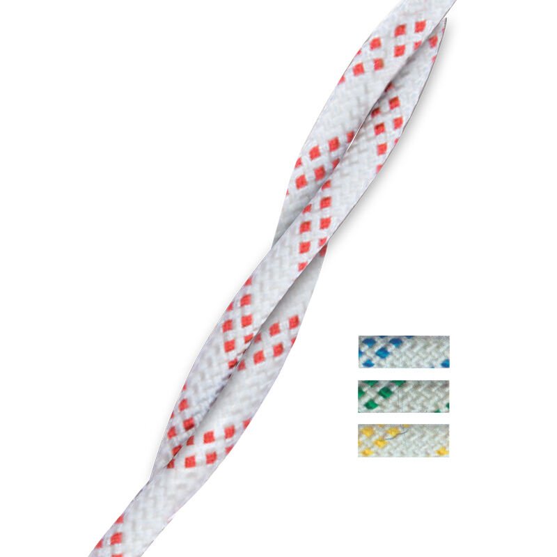 CABO SEYİR HALATLARI, ''Halyard'', Çap. 14mm, Beyaz üstü Mavi Örgü