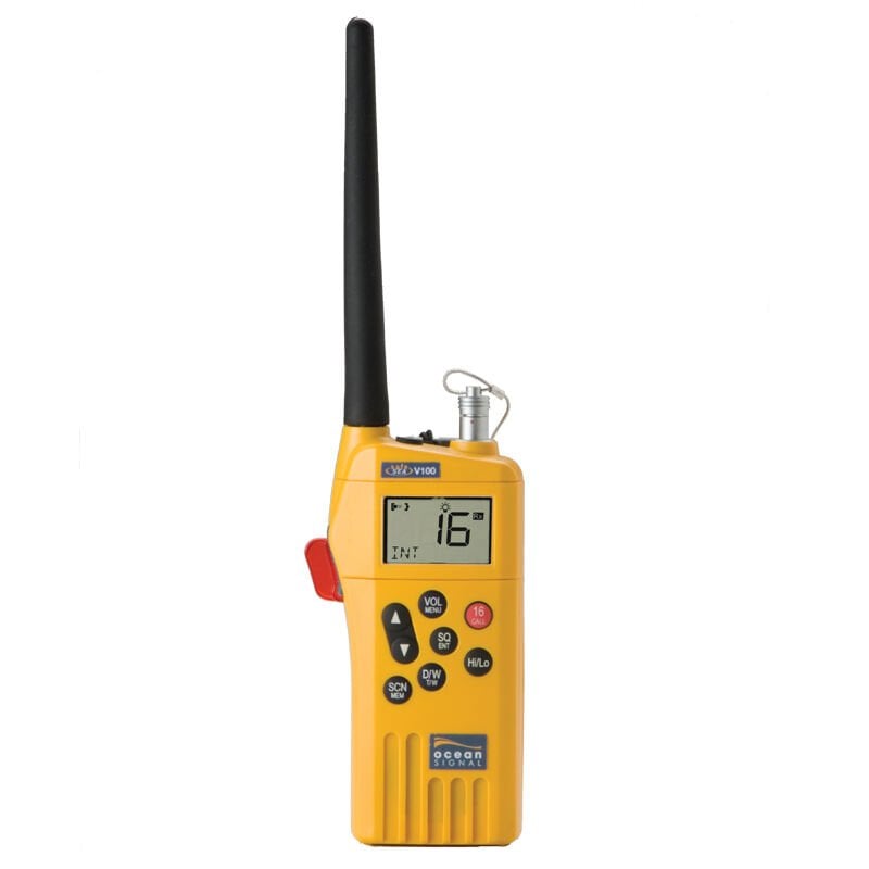Ocean Signal GMDSS Handheld Radio Kit w/ accessory socket