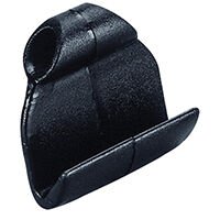 Hook f/Infl. Boat Cover, 40x40mm, Ø6mm Rope, Black