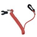 Set KillSwitch Key w/Coil Lanyard for Tohatsu Eng.