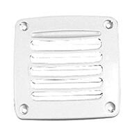 Ventilation Shaft Grilles Cover, 92x92mm, White