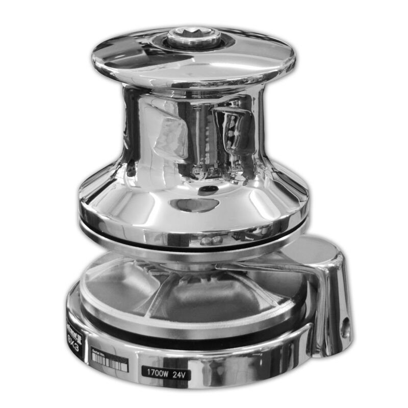 WINDLASS V. SX3 INOX ROUND G+D 1500W/24V 10 3/8 HT