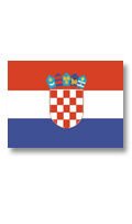 Croatian Bayrak 30 X 45Cm
