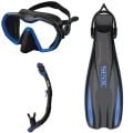 Seac Mavi Maske Palet Şnorkel Kombini