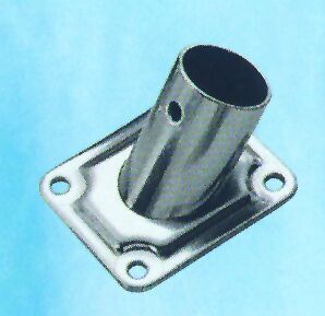 Dikdörtgen Taban 60°, Inox 316,  ø25Mm