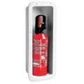 Storage Case f/Fire Extinguisher 1kg, w/o Door, White