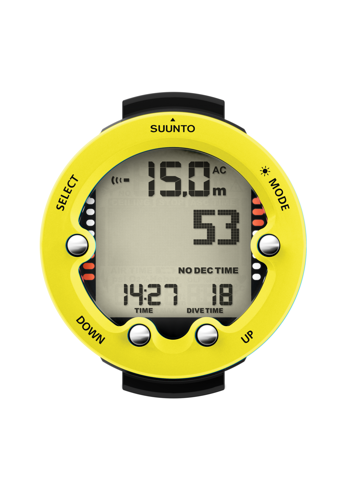 Suunto Zoop Novo Lemon Yellow Dalış Bilgisayarı