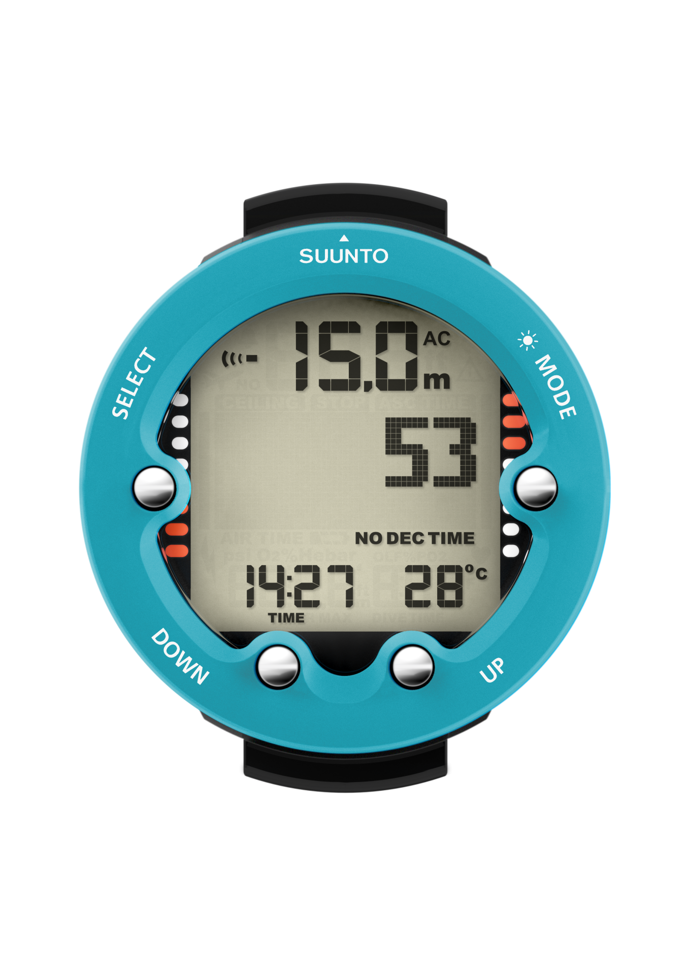 Suunto Zoop Novo Aqua Blue Dalış Bilgisayarı