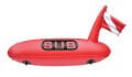 Dalış Şamandırası-Torpedo''Safe Dıve Çap28Cm L88Cm