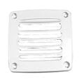 Ventilation Shaft Grilles Cover, 118x118mm, White