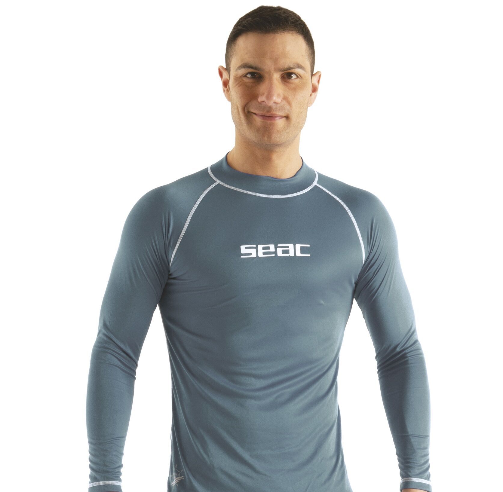 Seac T-Sun Gri Uzun Kollu Erkek Rashguard