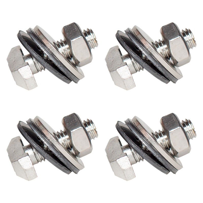 OCEAN Stainless Steel T bolt Screw 4 pcs