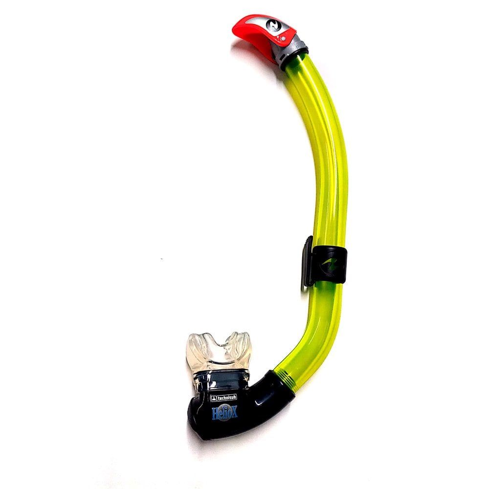 Aqua Lung Heliox Şeffaf Sarı Şnorkel