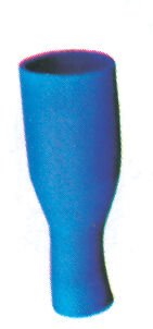 Tam İzoleli Ayrı-Çift Sıkmalı ,Mavi 1-2,5Mm2 20 Ad