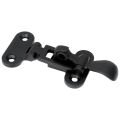 Cover Latch, Inox 316, Black