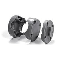 Raylı Destek ''Store-All'' Kapları İçin, Ø6x4,5cm - Grafit