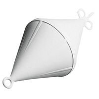 Mooring Buoy Bi-Conical, Plastic, Ext.Ø220mm, White