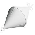 Mooring Buoy Bi-Conical, Plastic, Ext.Ø220mm, White