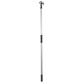 Telesc. Hook, Anod.Alum.Ø30mm L114-192cm,Black