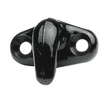 Hook Multi-Purpose Sm. Max Rope Ø4mm, L.30mm, Black