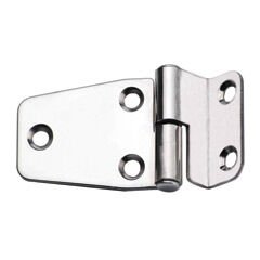 Menteşe, Sağa w/angle, Inox 316, L66mm, W40mm, Kalın. 2mm