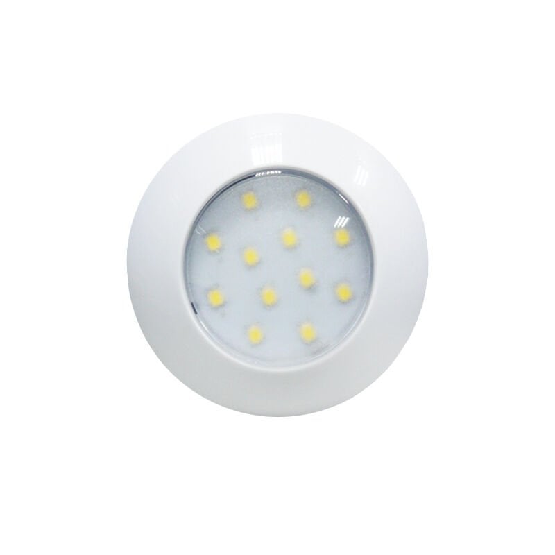 AquaLED Tavan Lambası, 12 Leds, 12V-28V, Beyaz