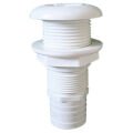 Thru-Hull EasyMount 1 1/2'', f/Hose Ø38mm -1 1/4''Wh