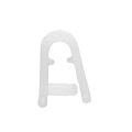 Shackle, Palstic, Ø6mm, 80Kg Working Load, White