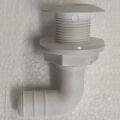 Bulk Packaging for OEM, Thru-Hull Elbow 90°, for Hose Ø20mm, White, ISO