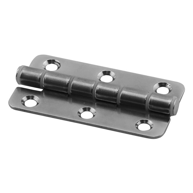 Silent Hinge, Right, Inox 316, L40mm, W75mm, Thickness 1,8mm