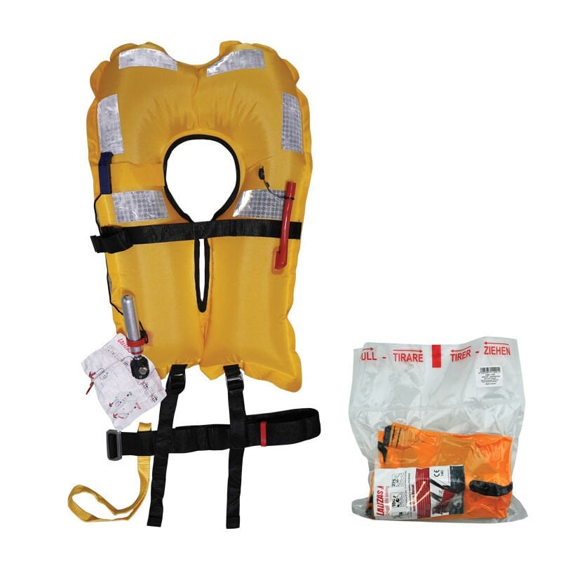 Delta Infl.Lifejacket, Vacuum Packed, Manual, 150N, ISO, Adult