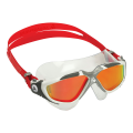 Aquasphere Vista Titanyum Aynalı Lens Kırmızı Yüzücü Gözlüğü