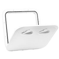 TOP LINE Hatch, Krem,  370x375mm, ISO12216