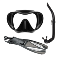 Scubapro Trinidad 3 Maske + Apnea Şnorkel + Jet Sport Palet