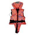 LALIZAS Lifejacket, 100N, ISO, Child, 10-20kg, Fluo Orange w/Aquatic Pattern