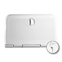 Saklama Hatchi -  VHF/RadioCD, Kilitli, 180x285mm, Beyaz