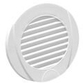 Ventilation Shaft Grilles Cover, Ø102mm, White