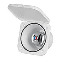 Case w/ Mixer Tap, w/Lid, 95x95mm, Beige