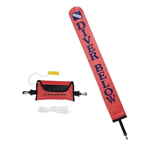 KRAKEN Şamandıra Deko PRODECO, Turuncu, ipli, çantalı