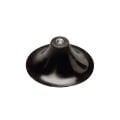 Rubber Base f/Flag Staff w/Suction Cap, Ø92mm,  Black