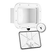 CLASSIC Saklama Hatchi Kilitli, Beyaz, 275x375mm