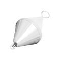 Moor. Buoy Bi-Con.w/Foam & St.Rod Ø520mm White