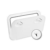 MID LINE Hatch Kilitli, Beyaz, 355x600mm