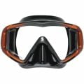 Crystal Vu Siyah Silikon Bronz Maske