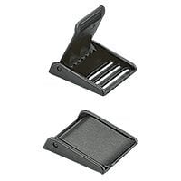 Buckle for 50mm Webbing, w/ Notches, Plastic,Black
