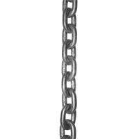 Chain, Hot-Dip Galvanized, DIN5685A, Diam. 5mm, Genovese